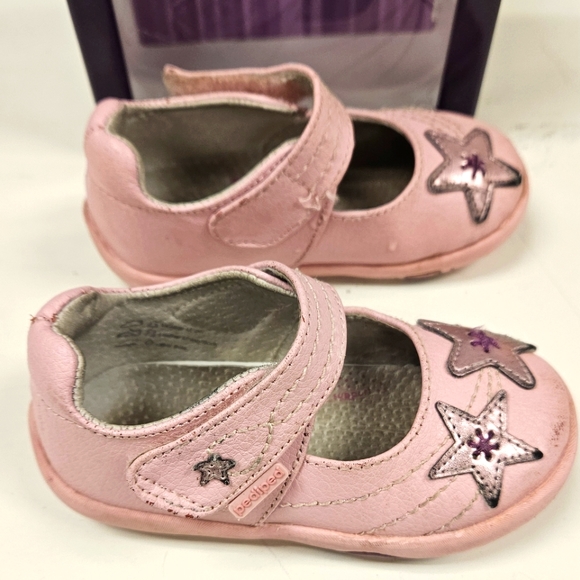 Pediped Baby Girl's Starlite Pink Mary Jane Size 5.5 MUST SELL! - Picture 7 of 15